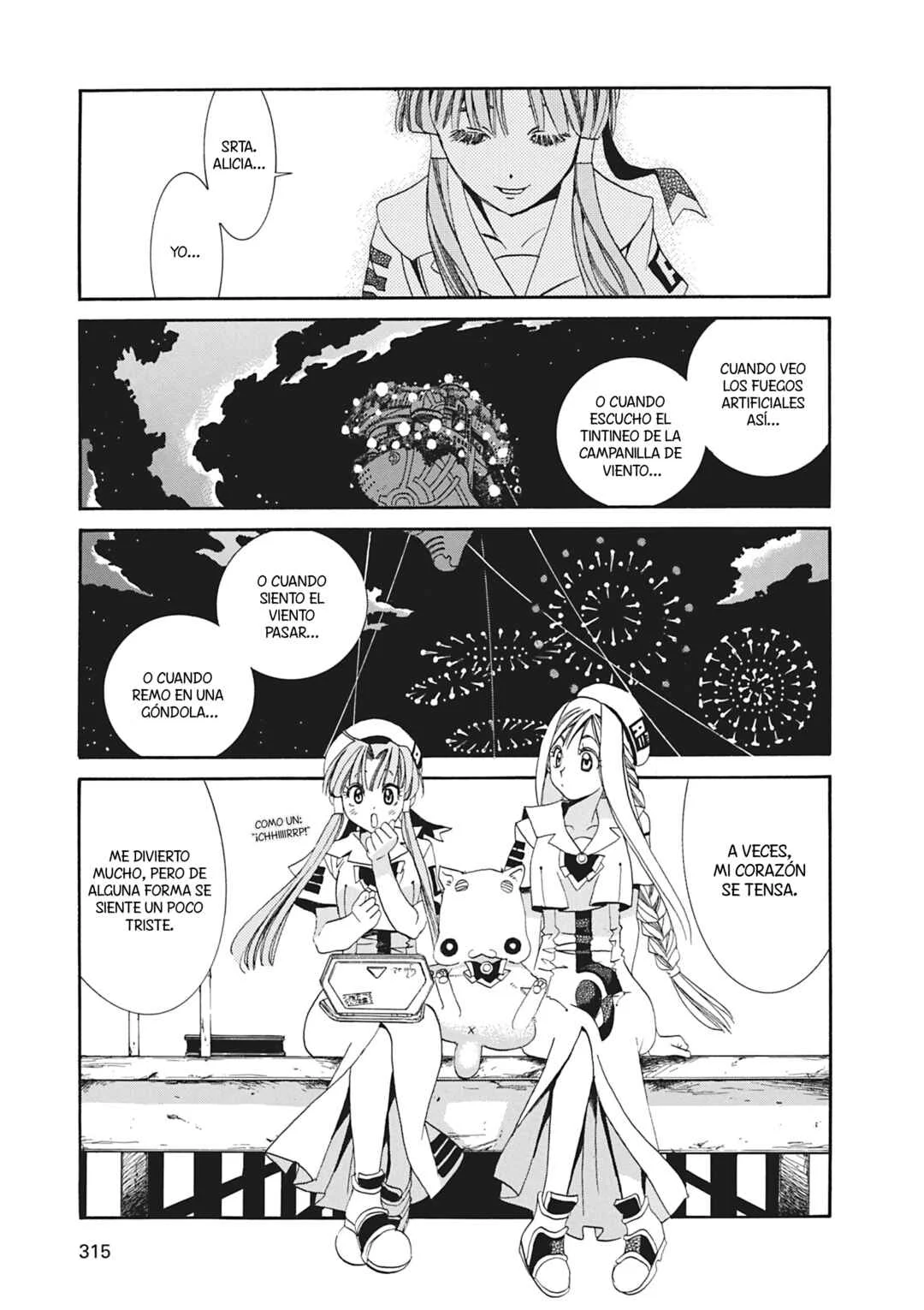 ARIA The MASTERPIECE Capítulo 9: Fuegos Artificiales - Page 31