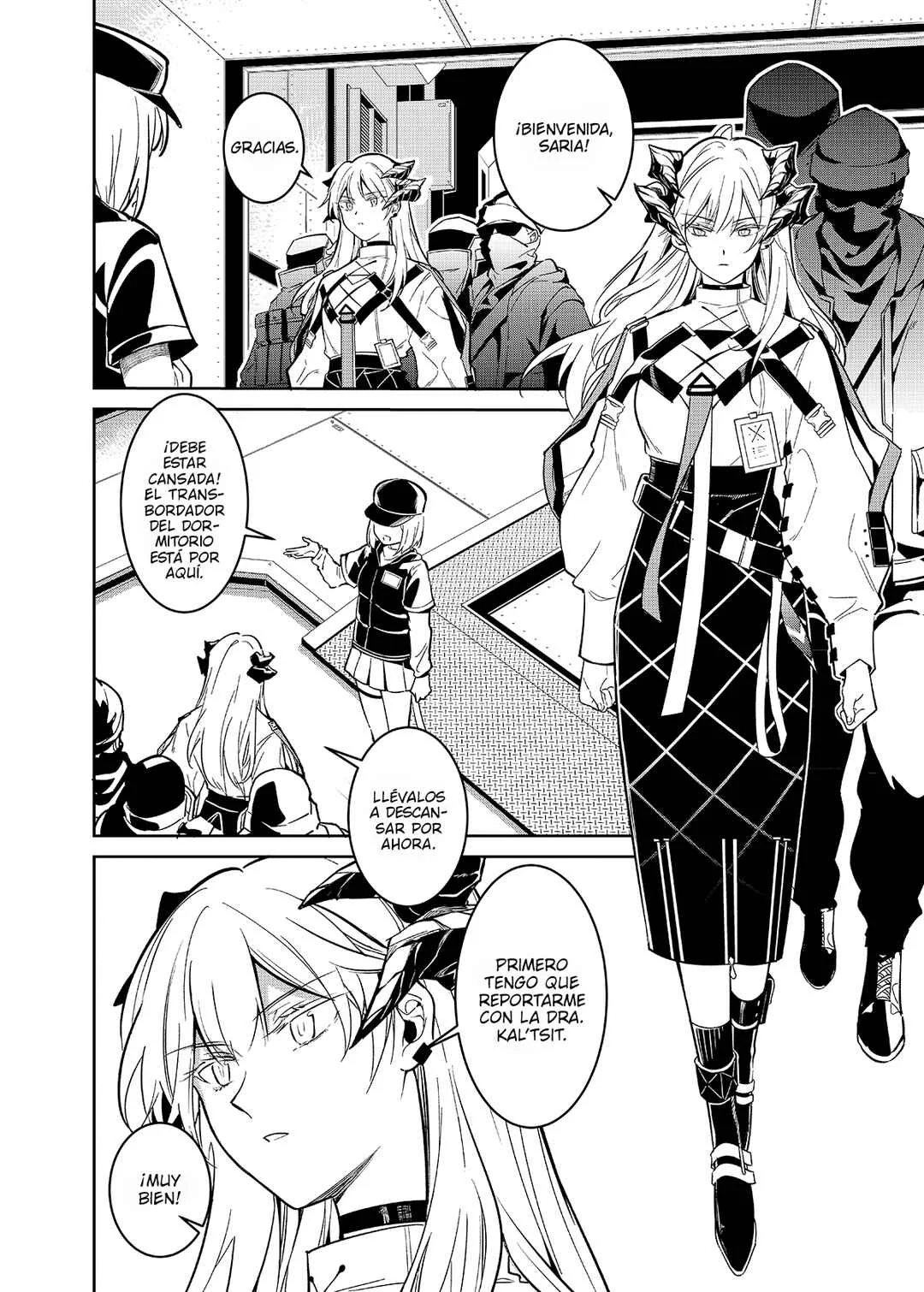 Arknights: Rhodes Island's Records of Originium - Rhine Lab Capítulo 1: Un invitado no invitado - Page 5
