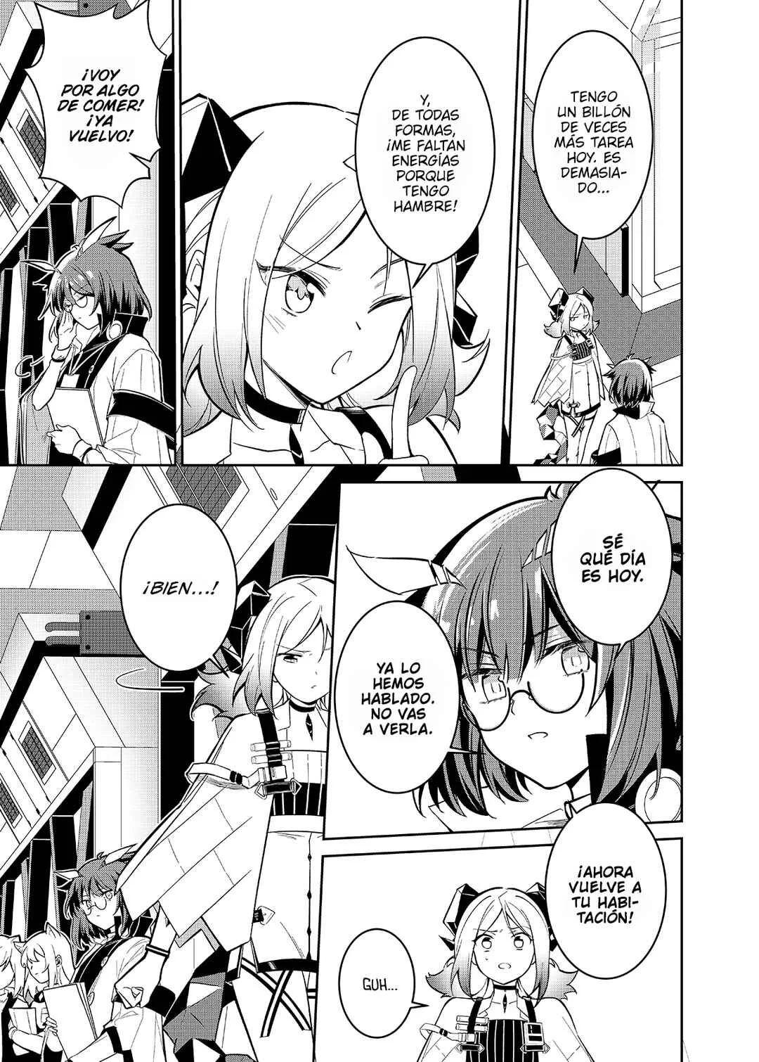 Arknights: Rhodes Island's Records of Originium - Rhine Lab Capítulo 1: Un invitado no invitado - Page 10