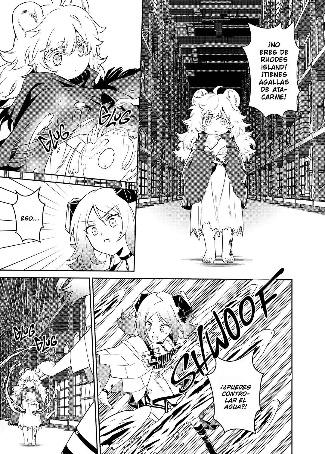 Arknights: Rhodes Island's Records of Originium - Rhine Lab Capítulo 1: Un invitado no invitado - Page 16