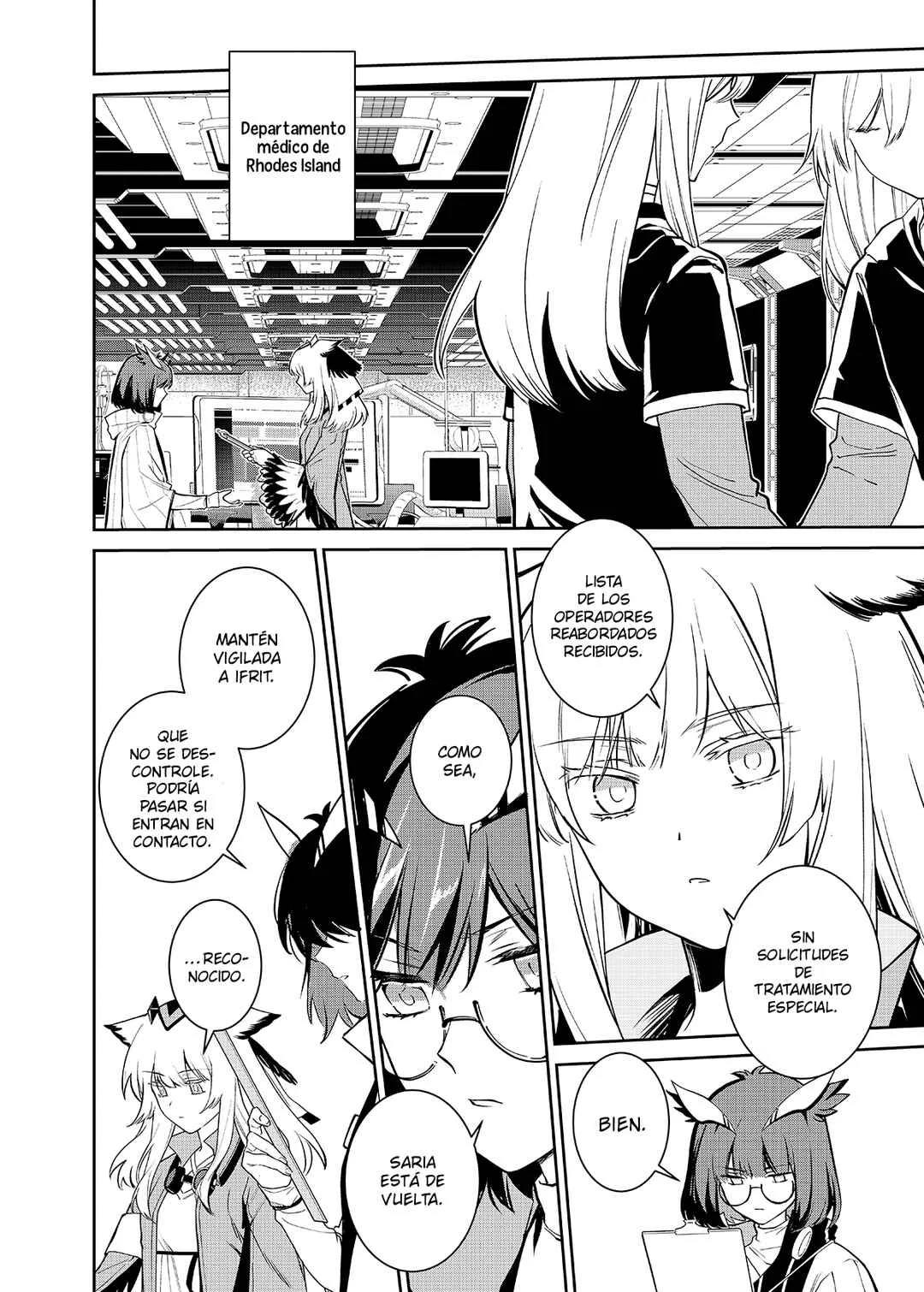 Arknights: Rhodes Island's Records of Originium - Rhine Lab Capítulo 1: Un invitado no invitado - Page 27