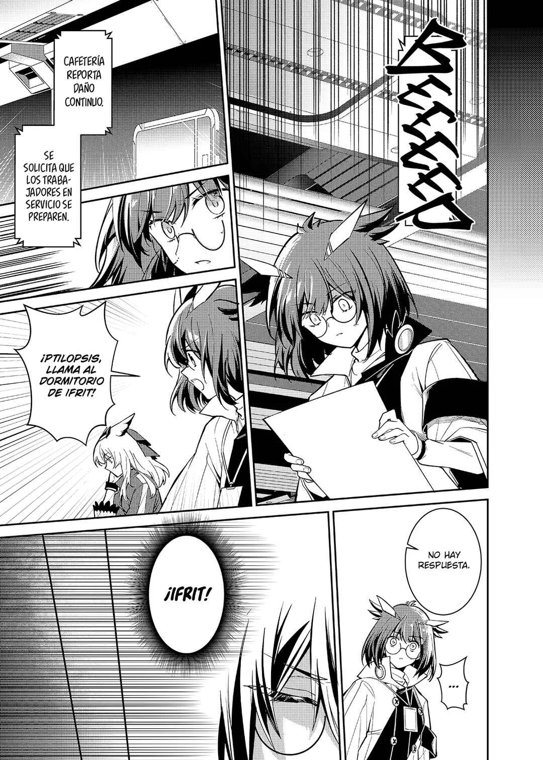 Arknights: Rhodes Island's Records of Originium - Rhine Lab Capítulo 1: Un invitado no invitado - Page 30