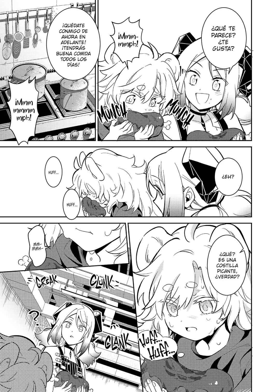Arknights: Rhodes Island's Records of Originium - Rhine Lab Capítulo 1: Un invitado no invitado - Page 32