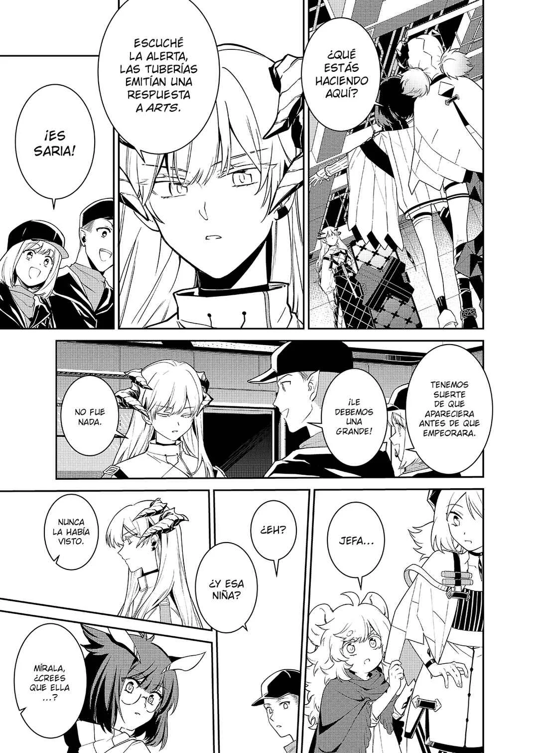 Arknights: Rhodes Island's Records of Originium - Rhine Lab Capítulo 1: Un invitado no invitado - Page 40