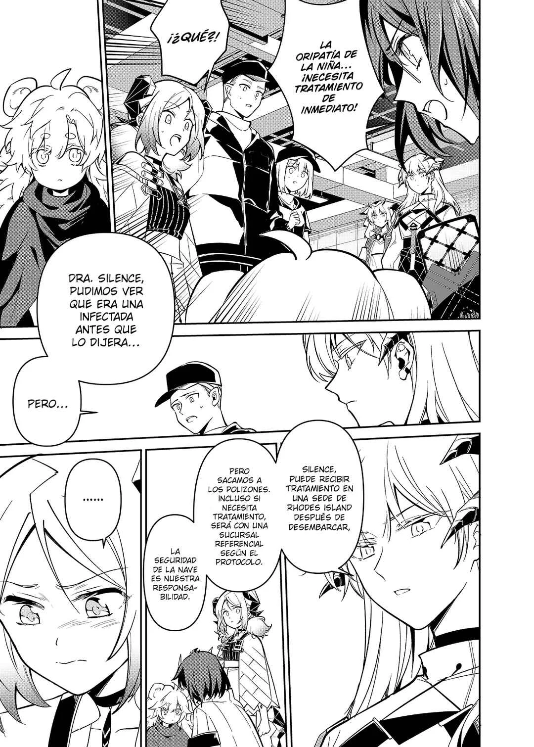 Arknights: Rhodes Island's Records of Originium - Rhine Lab Capítulo 1: Un invitado no invitado - Page 44
