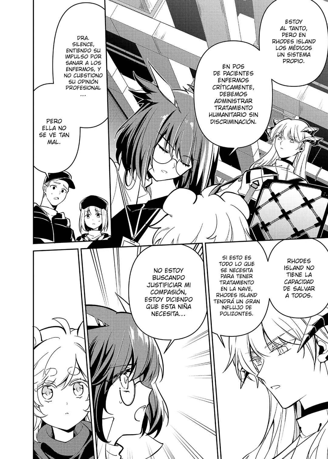 Arknights: Rhodes Island's Records of Originium - Rhine Lab Capítulo 1: Un invitado no invitado - Page 45