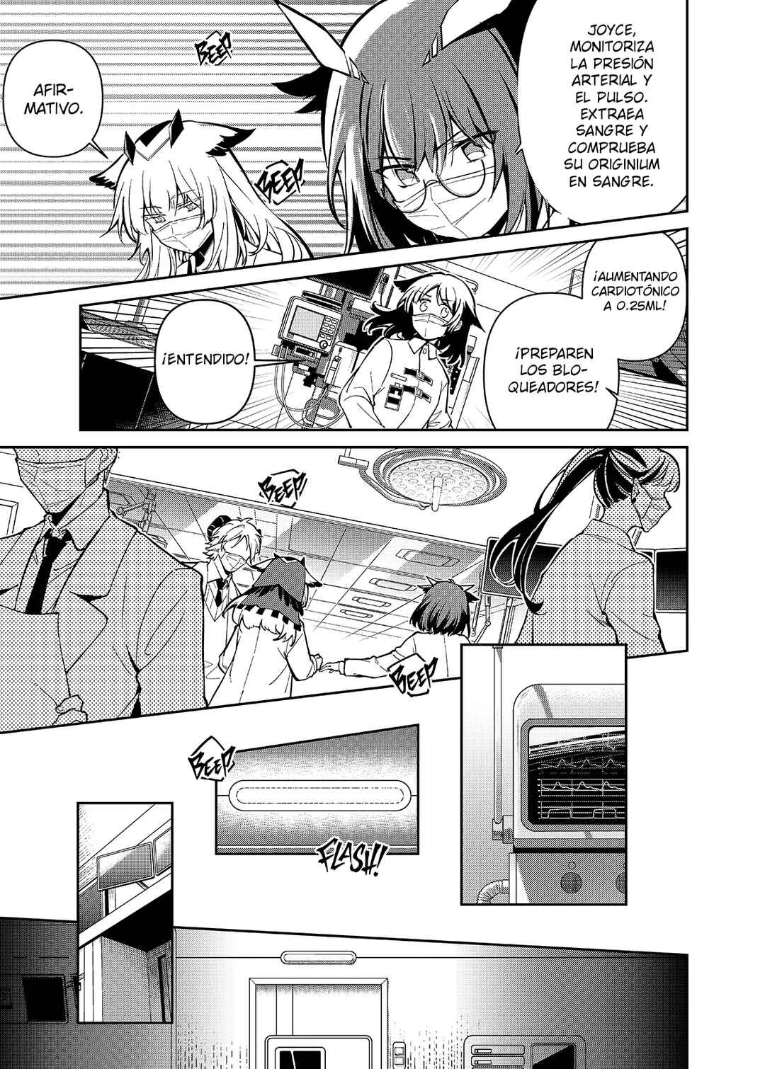 Arknights: Rhodes Island's Records of Originium - Rhine Lab Capítulo 2: Tratamiento experimental - Page 4