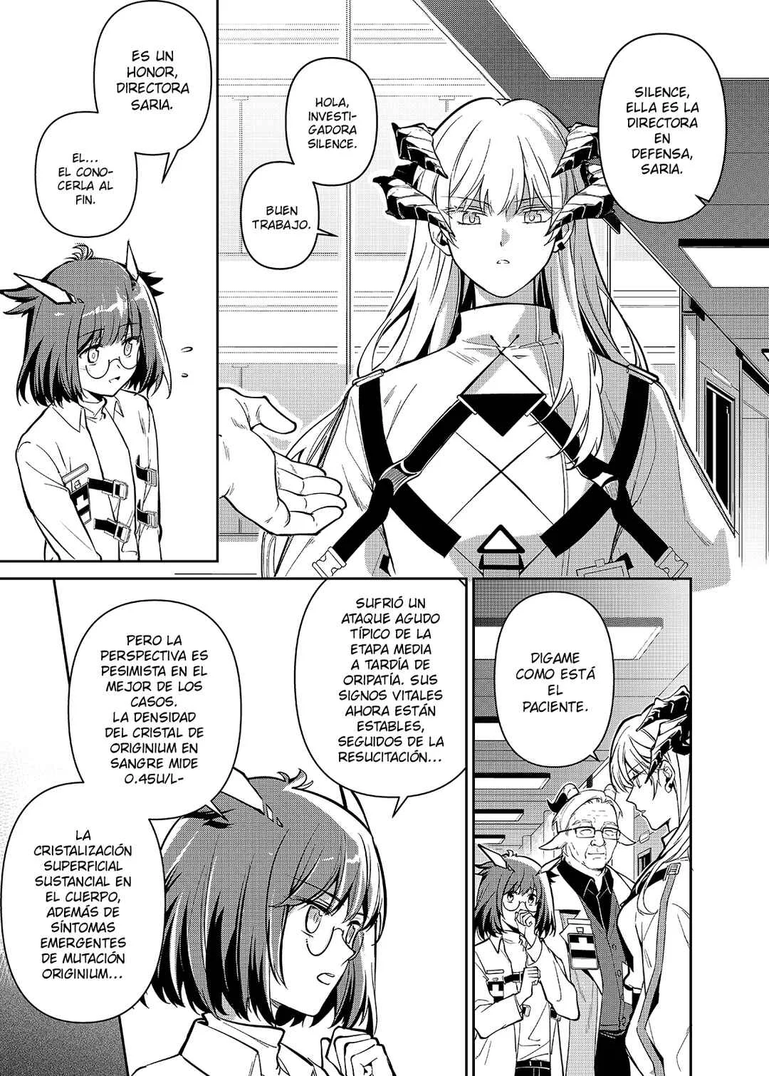 Arknights: Rhodes Island's Records of Originium - Rhine Lab Capítulo 2: Tratamiento experimental - Page 8