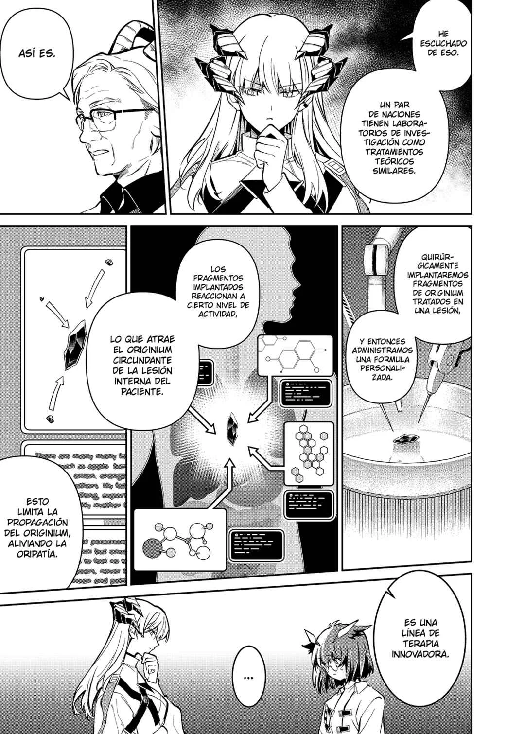 Arknights: Rhodes Island's Records of Originium - Rhine Lab Capítulo 2: Tratamiento experimental - Page 12