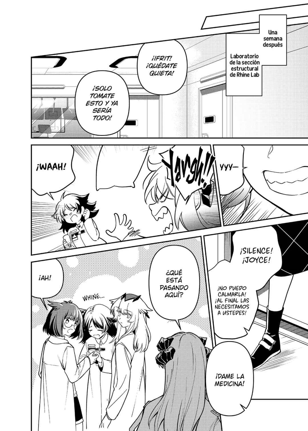 Arknights: Rhodes Island's Records of Originium - Rhine Lab Capítulo 2: Tratamiento experimental - Page 23