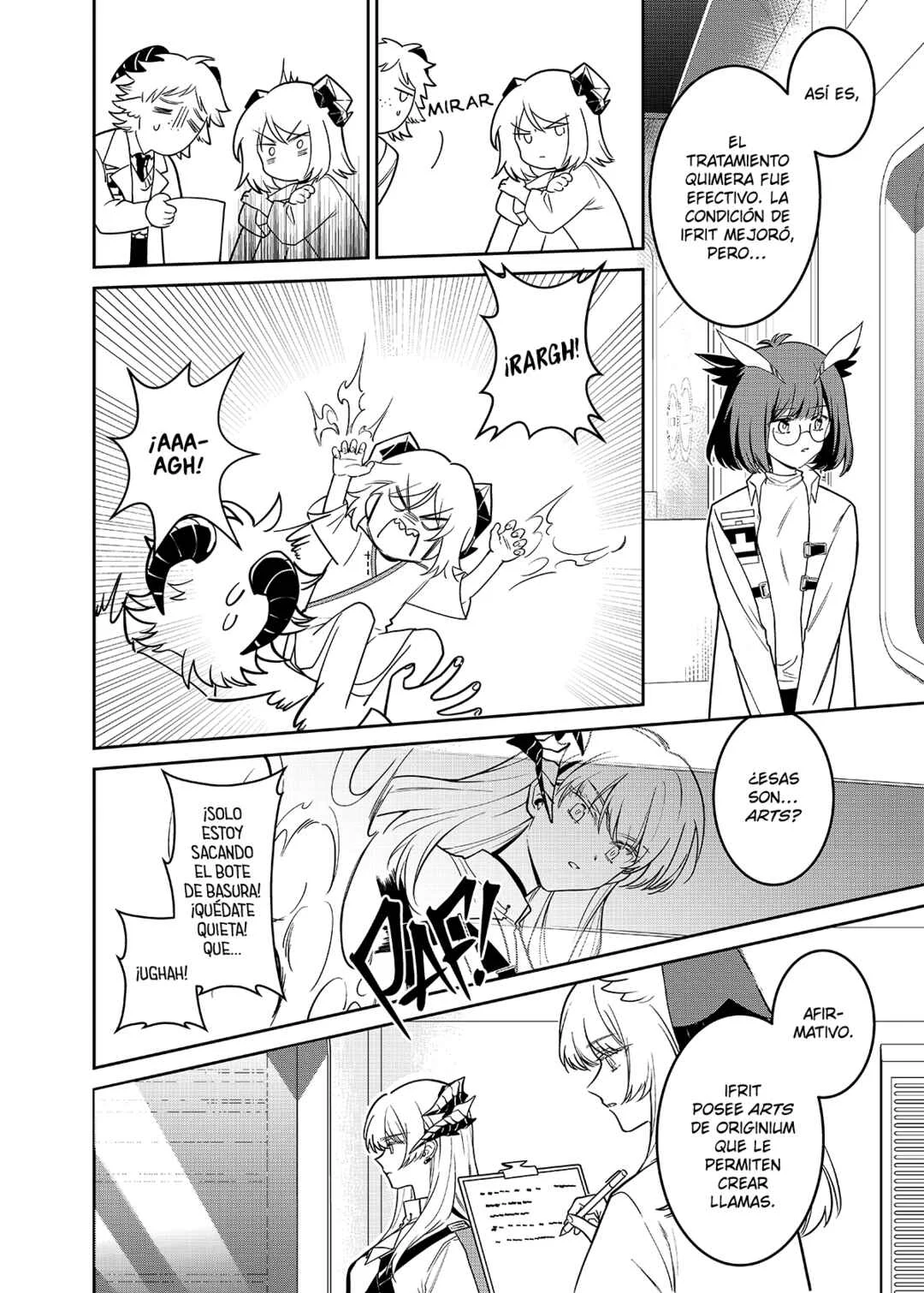 Arknights: Rhodes Island's Records of Originium - Rhine Lab Capítulo 2: Tratamiento experimental - Page 25