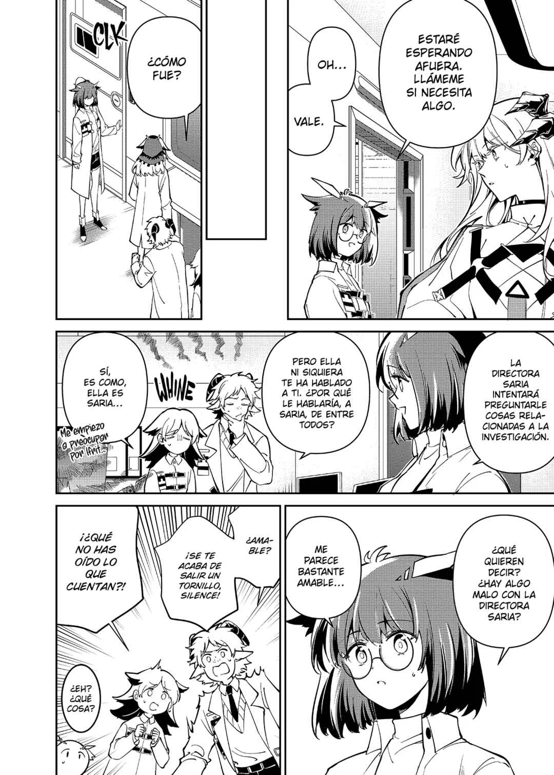 Arknights: Rhodes Island's Records of Originium - Rhine Lab Capítulo 2: Tratamiento experimental - Page 35