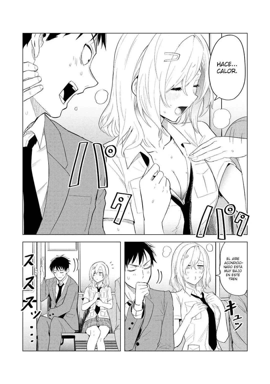 Asa no Tsuukin Densha de, Yatara to Hanashikakete Kuru Joshikousei. Capítulo 1 - Page 15