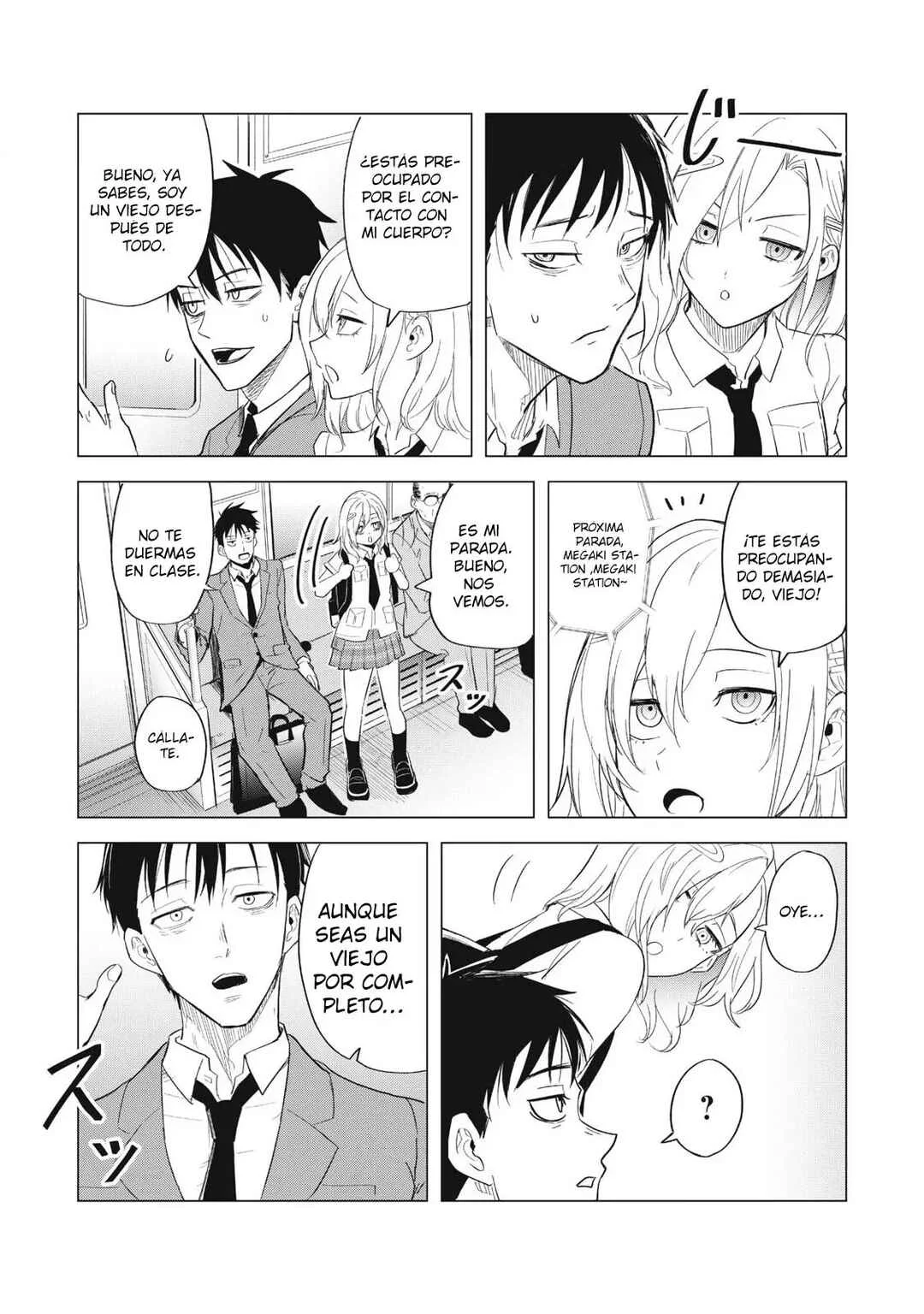 Asa no Tsuukin Densha de, Yatara to Hanashikakete Kuru Joshikousei. Capítulo 1 - Page 16