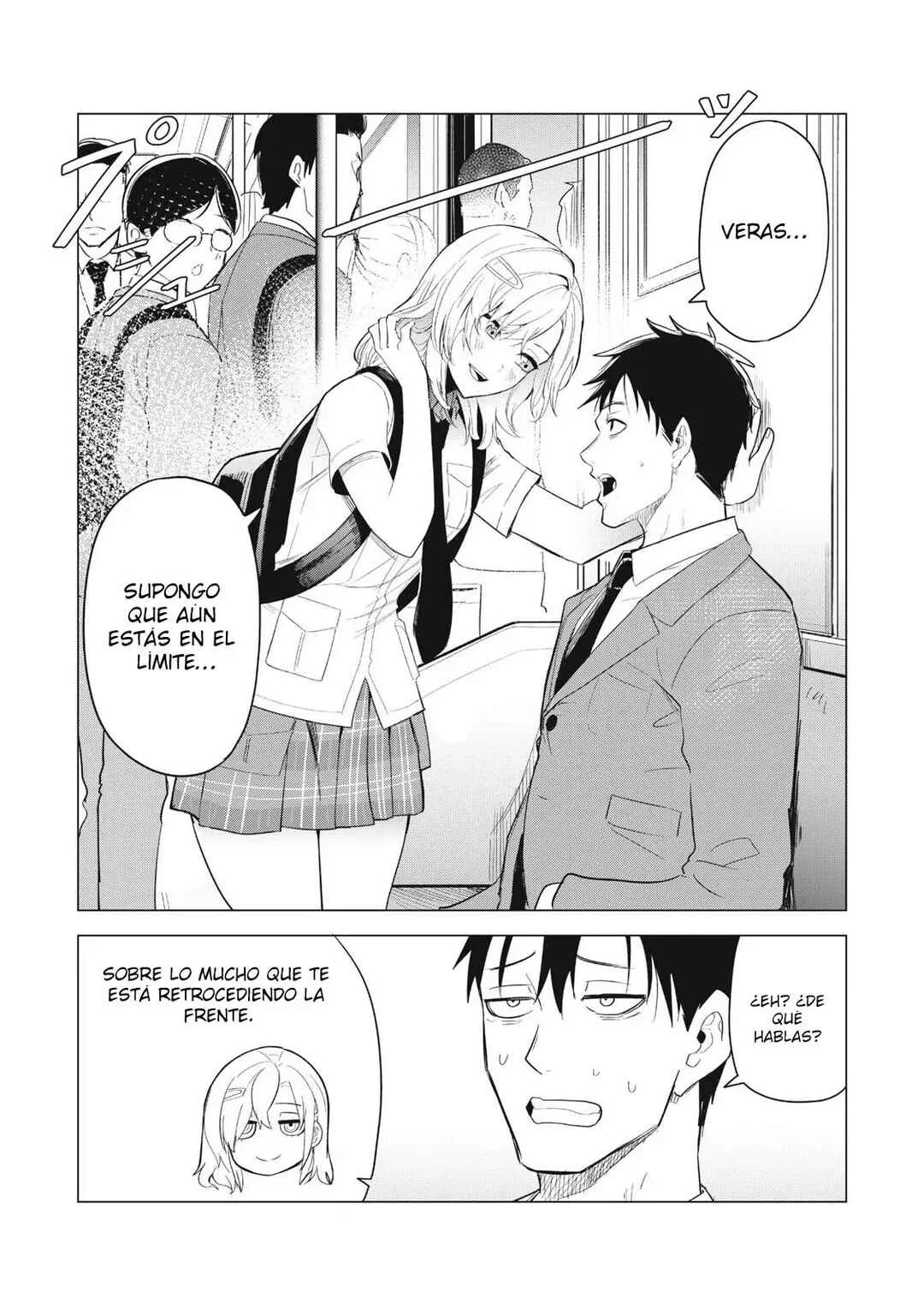 Asa no Tsuukin Densha de, Yatara to Hanashikakete Kuru Joshikousei. Capítulo 1 - Page 17