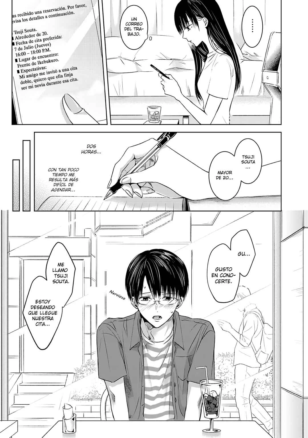Ashita, Watashi wa Dareka no Kanojo Capítulo 1: Matándome Suavemente 1 - Page 17