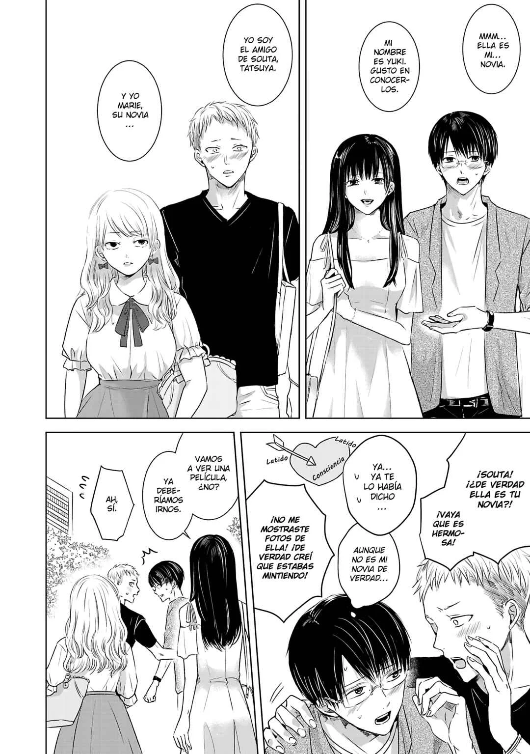 Ashita, Watashi wa Dareka no Kanojo Capítulo 1: Matándome Suavemente 1 - Page 20