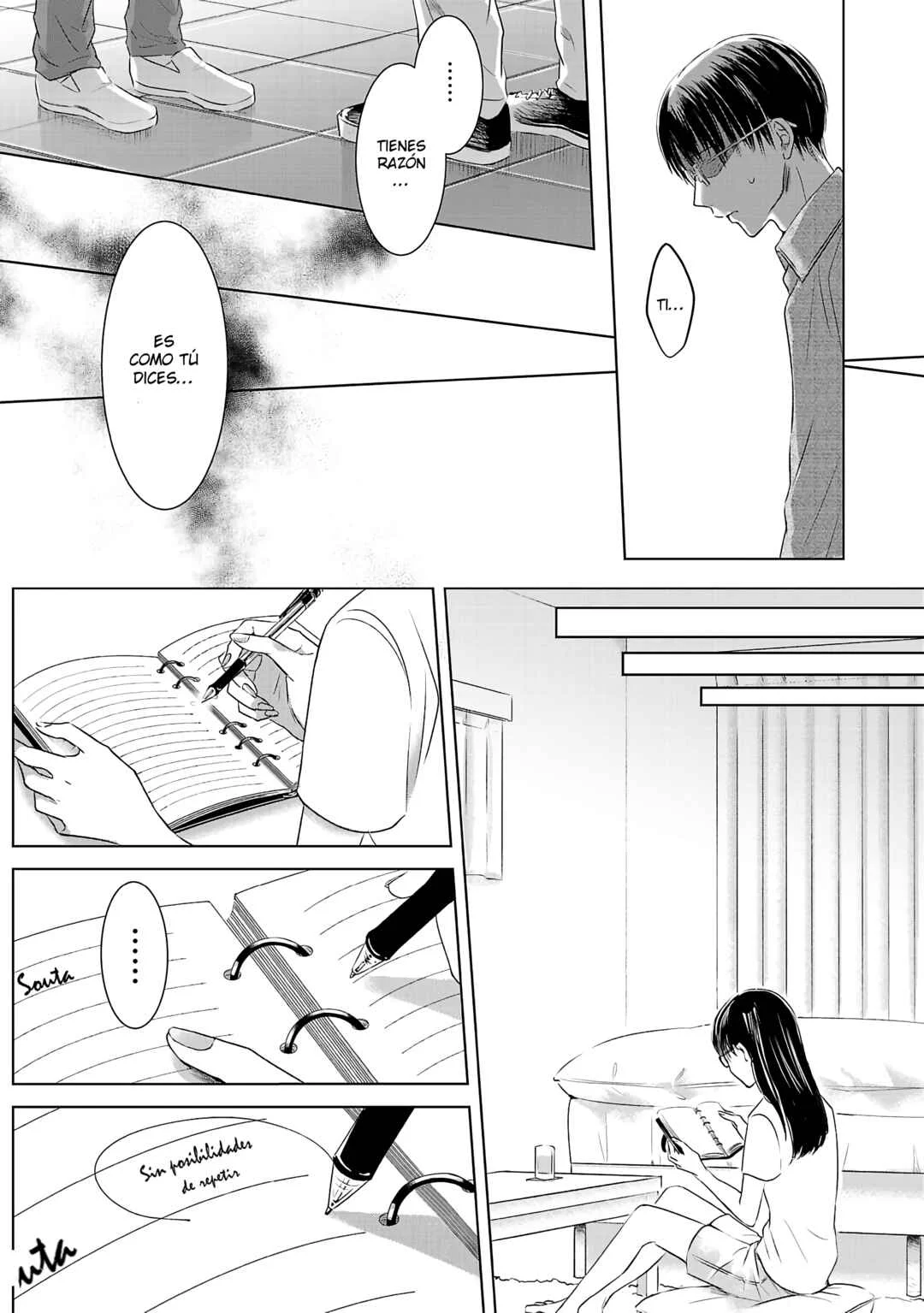 Ashita, Watashi wa Dareka no Kanojo Capítulo 1: Matándome Suavemente 1 - Page 43