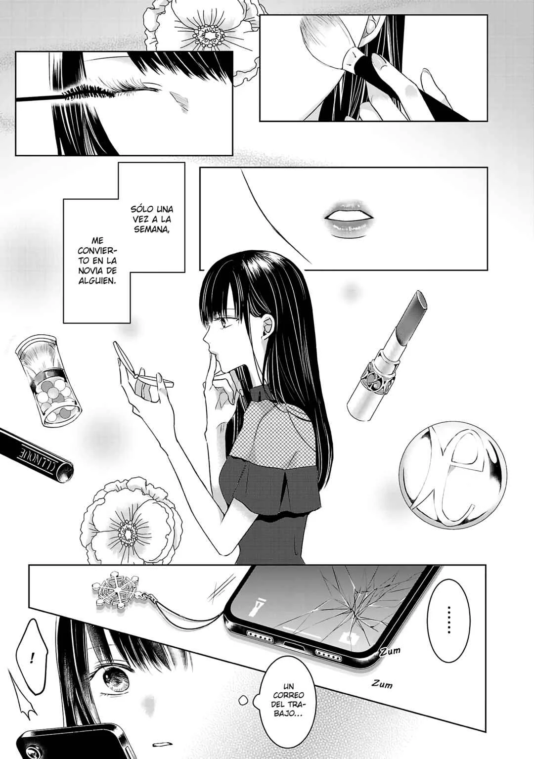 Ashita, Watashi wa Dareka no Kanojo Capítulo 1: Matándome Suavemente 1 - Page 45