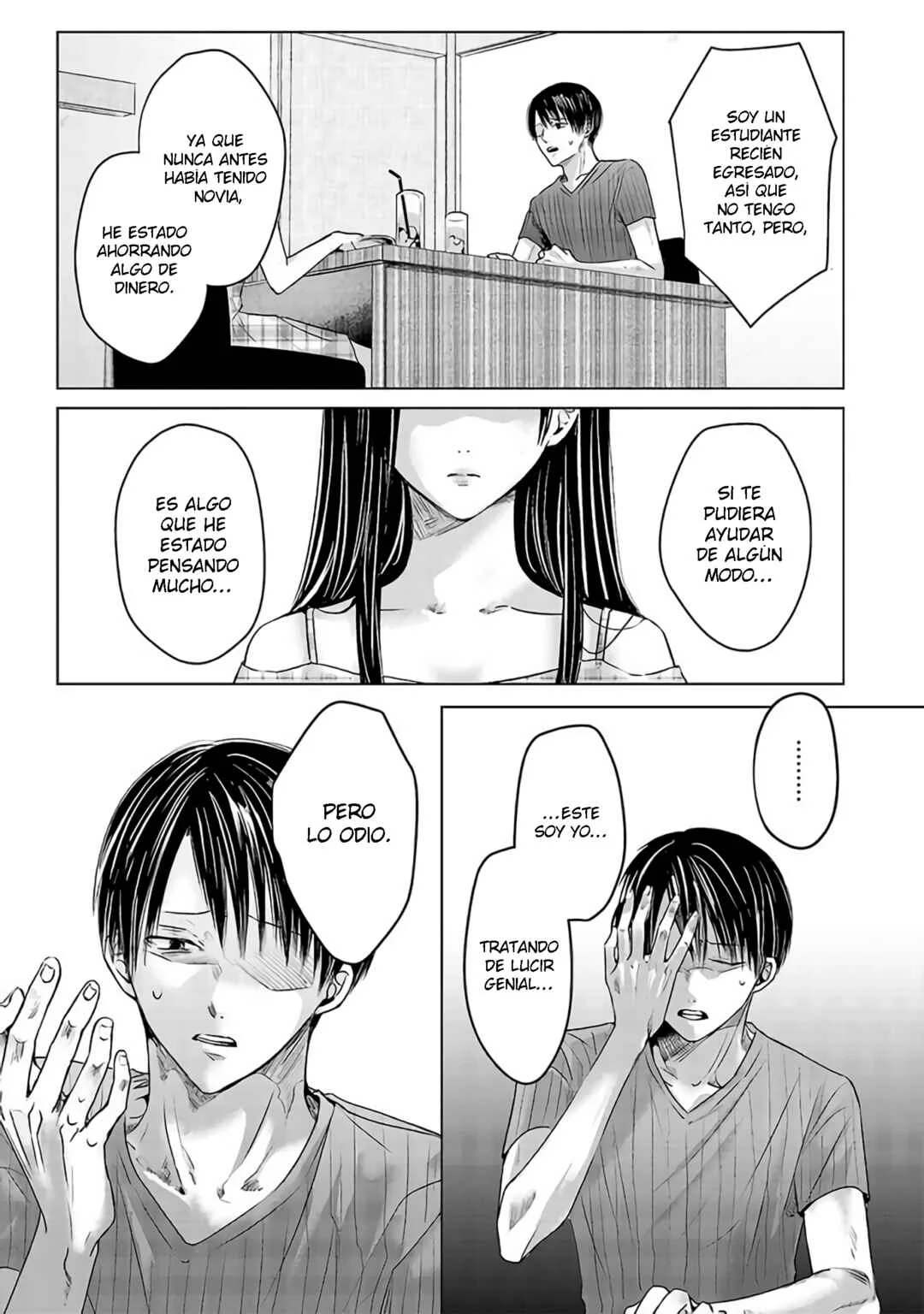 Ashita, Watashi wa Dareka no Kanojo Capítulo 4: Matándome Suavemente 4 - Page 8