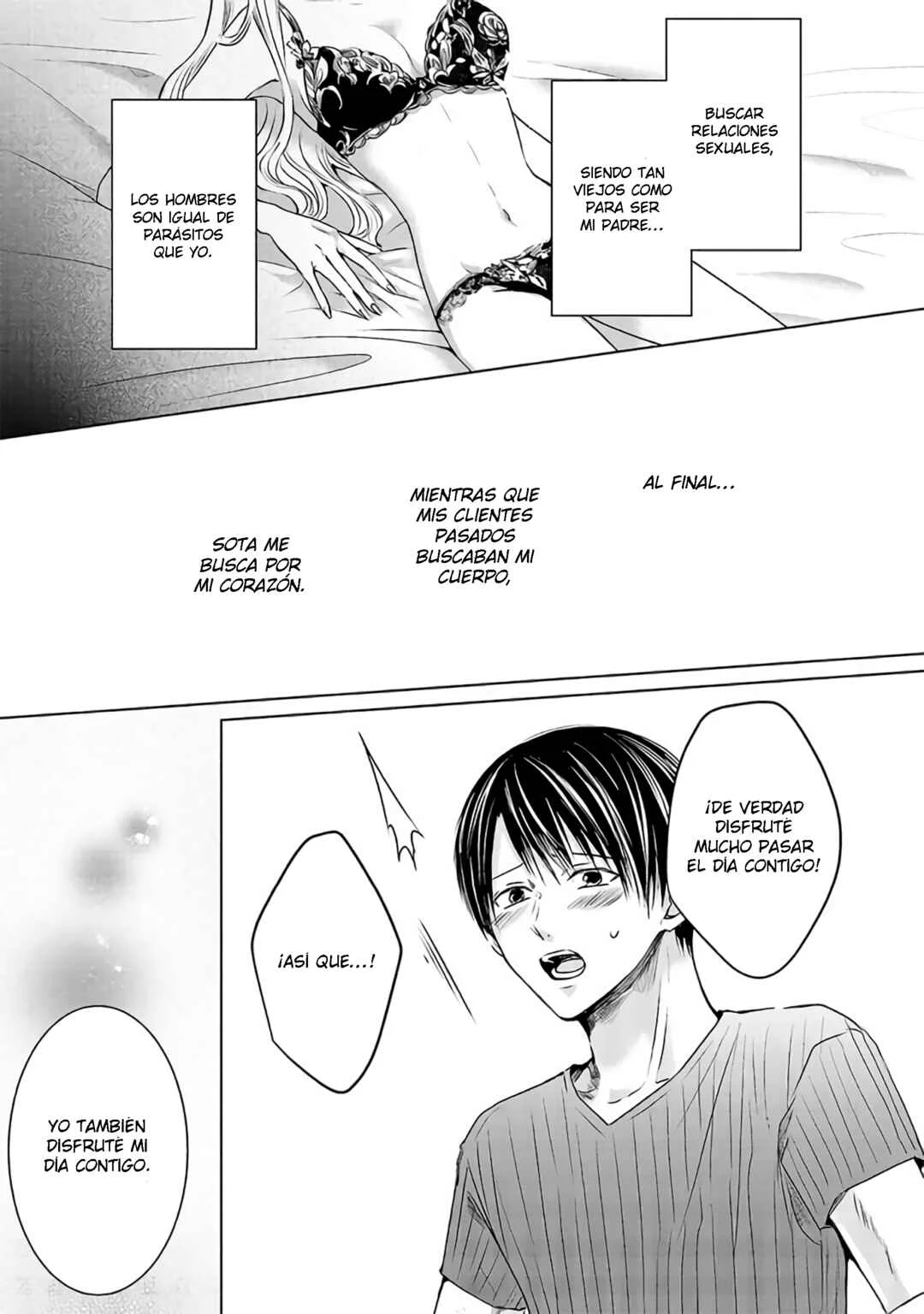 Ashita, Watashi wa Dareka no Kanojo Capítulo 4: Matándome Suavemente 4 - Page 12