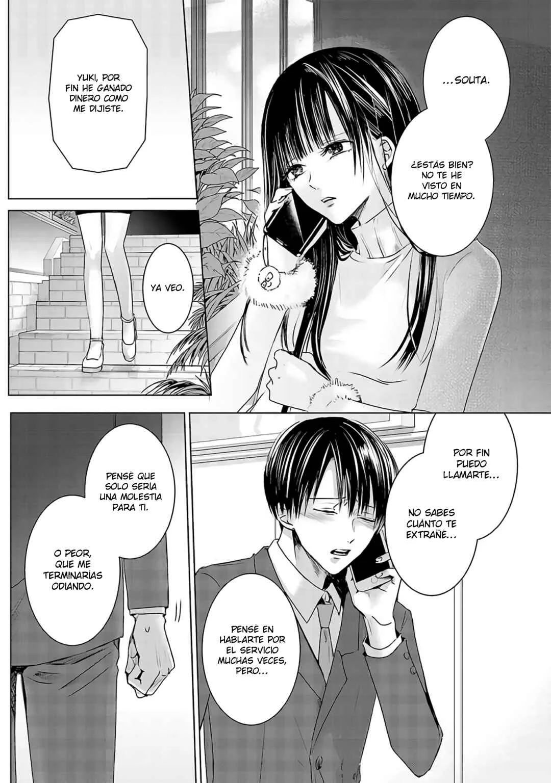 Ashita, Watashi wa Dareka no Kanojo Capítulo 5: Matándome Suavemente 5 - Page 14