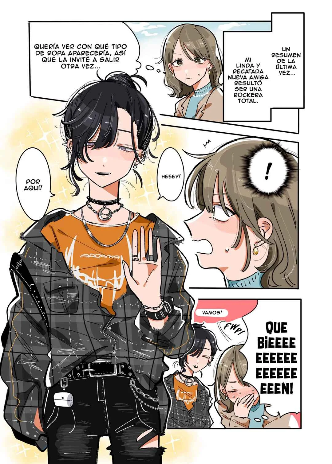 Atarashiku Dekita Tomodachi ga Omotteta no to Chigatta Hanashi Capítulo 2 - Page 1
