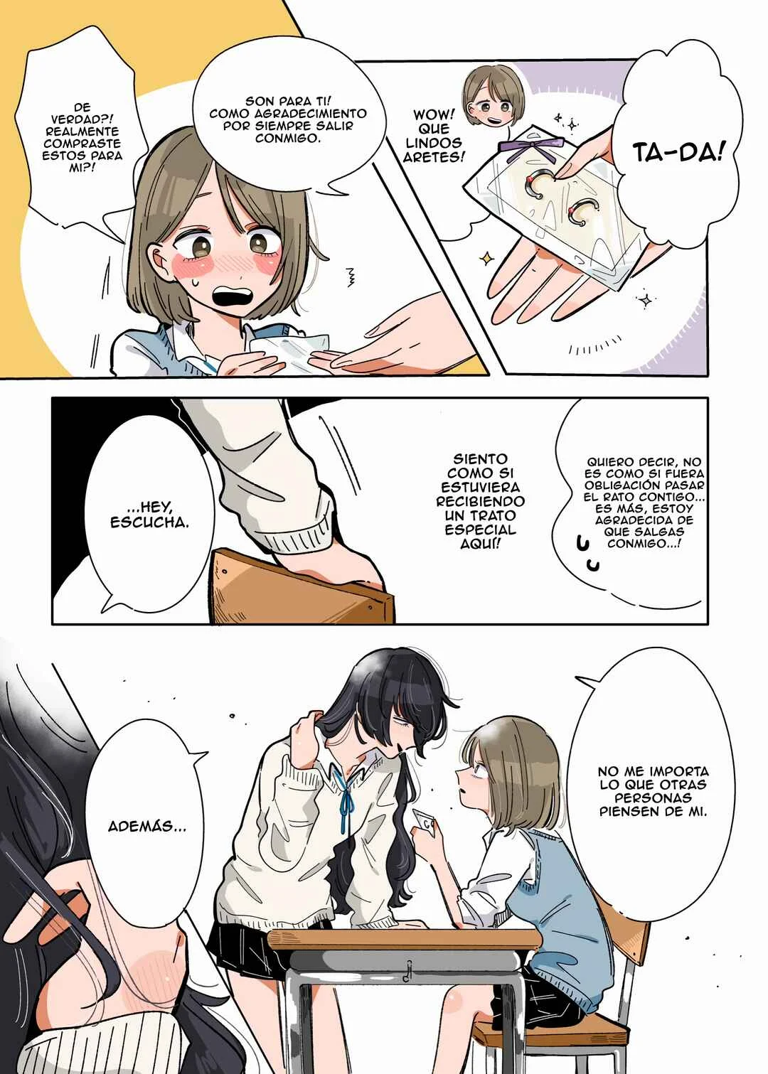 Atarashiku Dekita Tomodachi ga Omotteta no to Chigatta Hanashi Capítulo 4 - Page 3