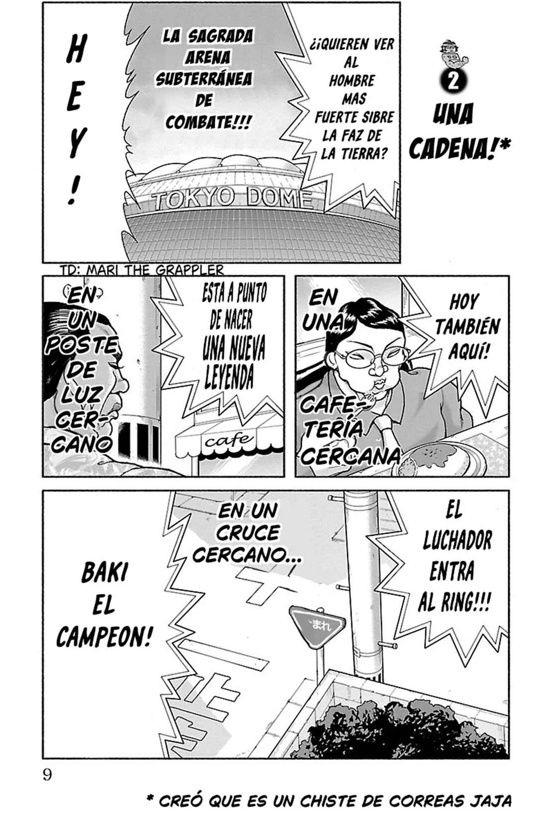 Baki Domoe Capítulo 2: Una Cadena! - Page 1