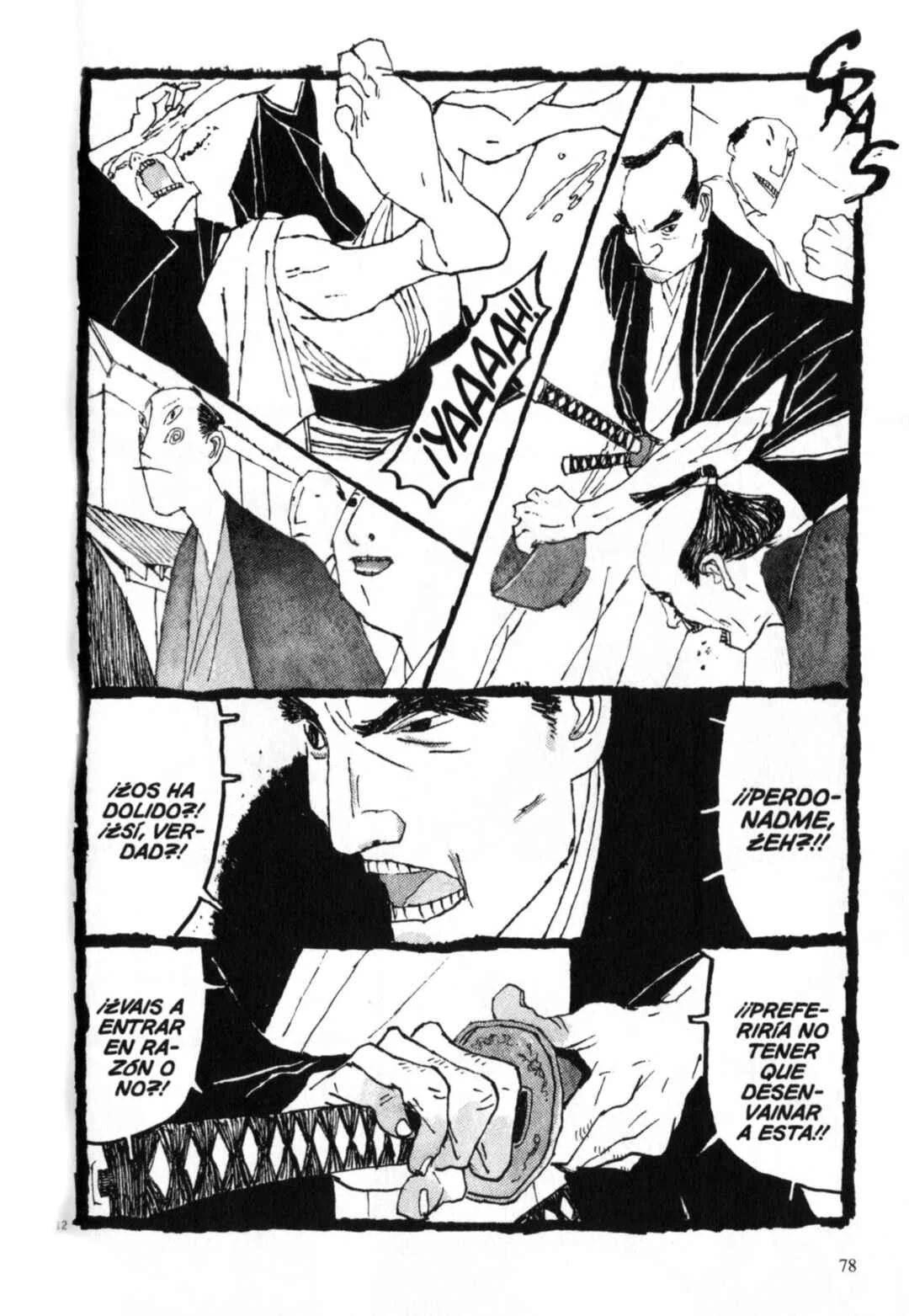 Bamboo Samurai Capítulo 4: Las bases de la esgrima -Primera- - Page 9