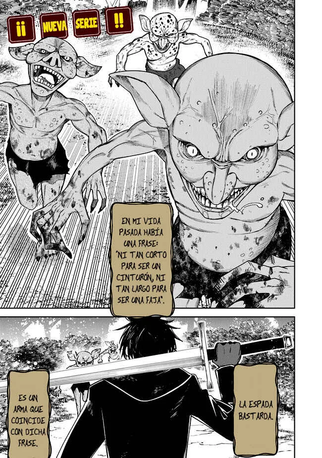 Bastard Swordsman Capítulo 1: Una espada a medias - Page 1