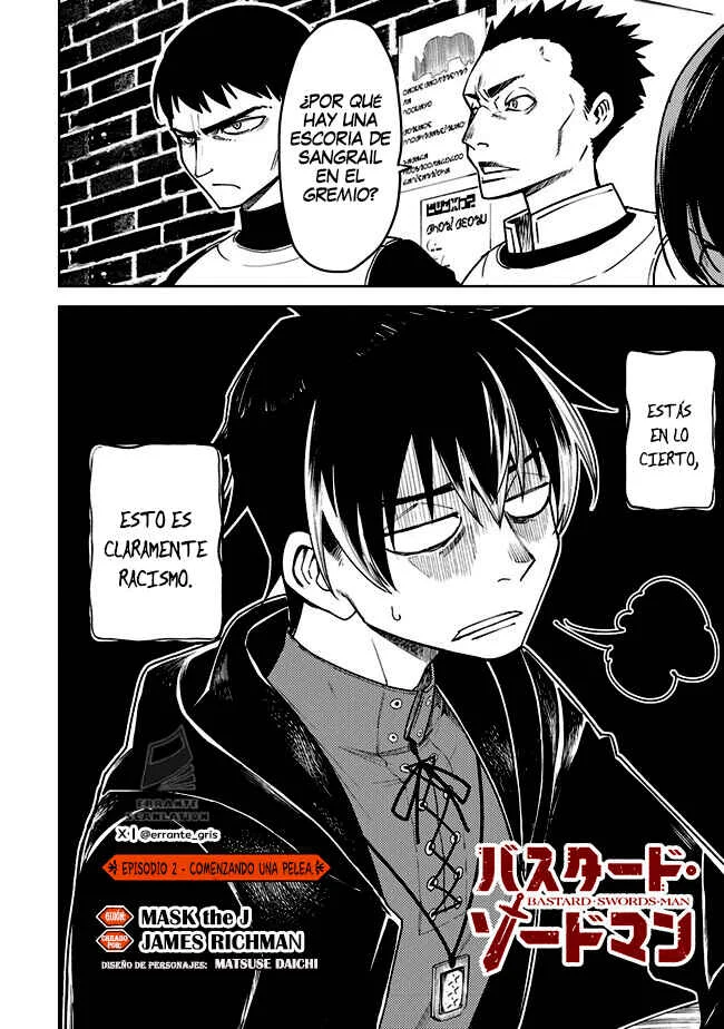 Bastard Swordsman Capítulo 2: Comenzando una pelea - Page 2