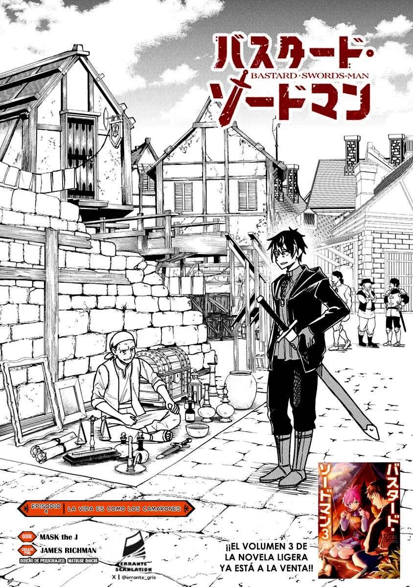 Bastard Swordsman Capítulo 4: La vida es como los camarones - Page 2