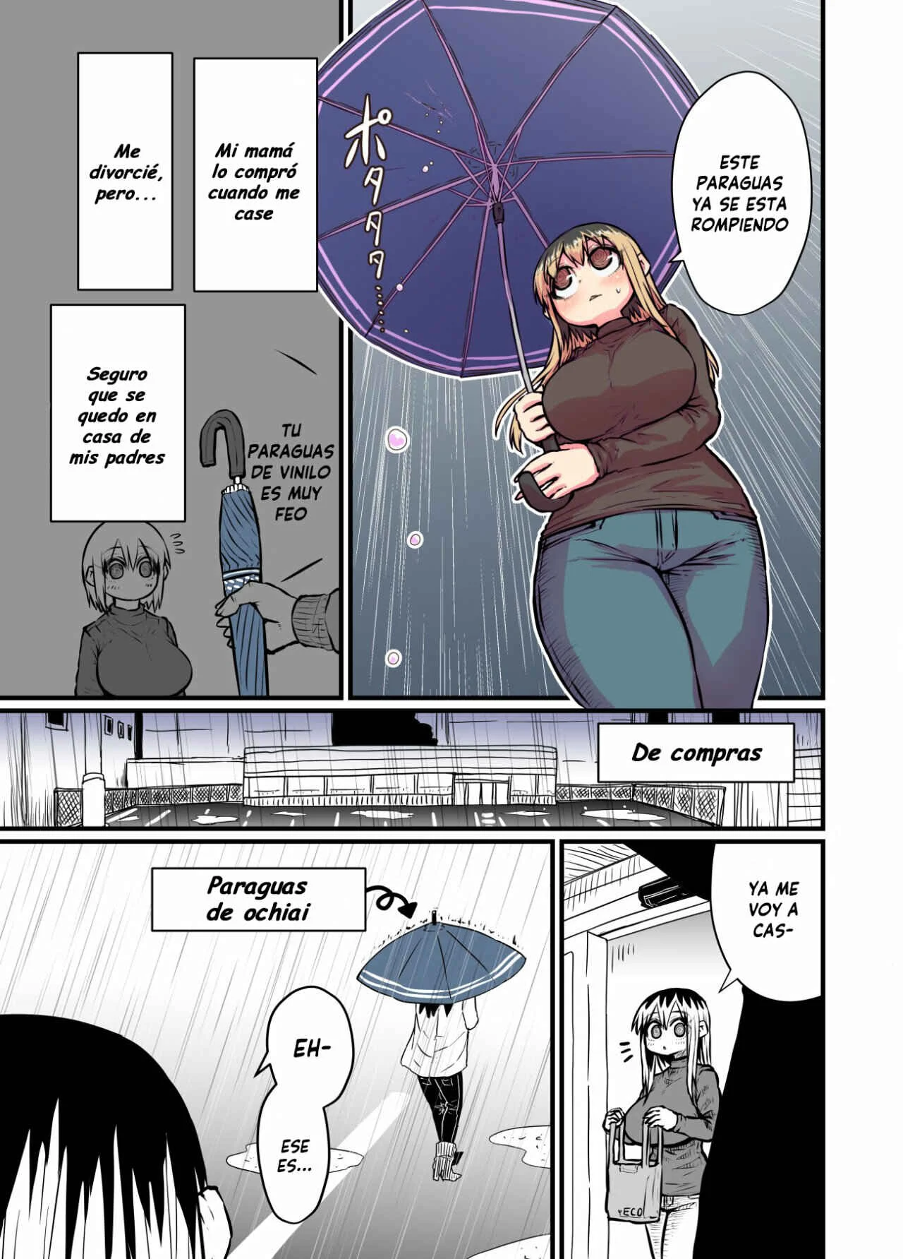 Batsuichi de Nakimushi na Otonarisan Capítulo 3: Capítulo 3 - Page 1