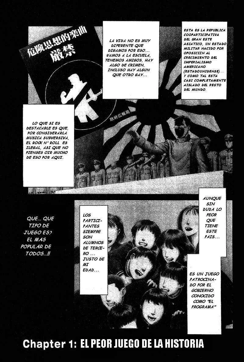 Battle Royale Capítulo 1: El Peor Juego en la Historia - Page 6