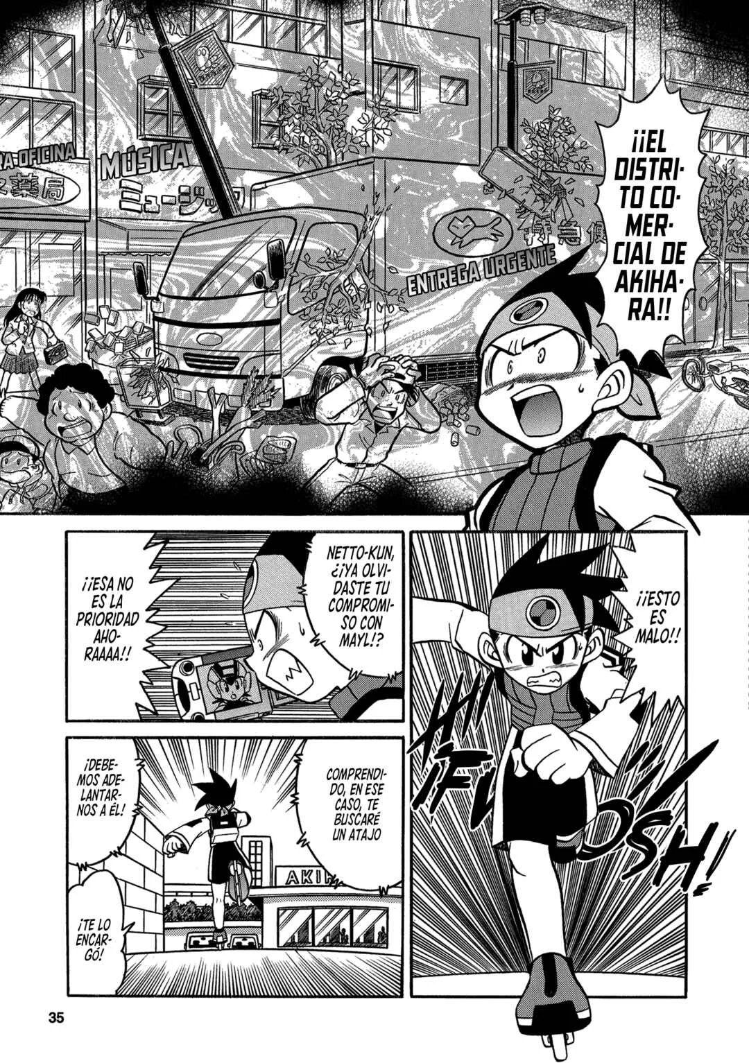 Battle Story Mega Man Battle Network Capítulo 5 - Page 3