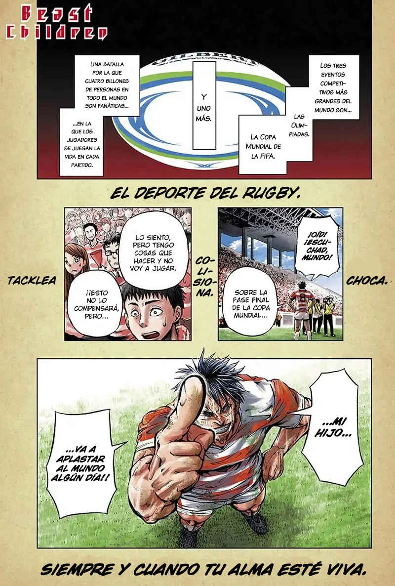 Beast Children Capítulo 1: Si te rpies del fango - Page 3