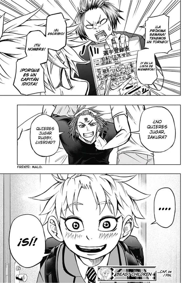Beast Children Capítulo 4: Lugar para el Rugby - Page 19