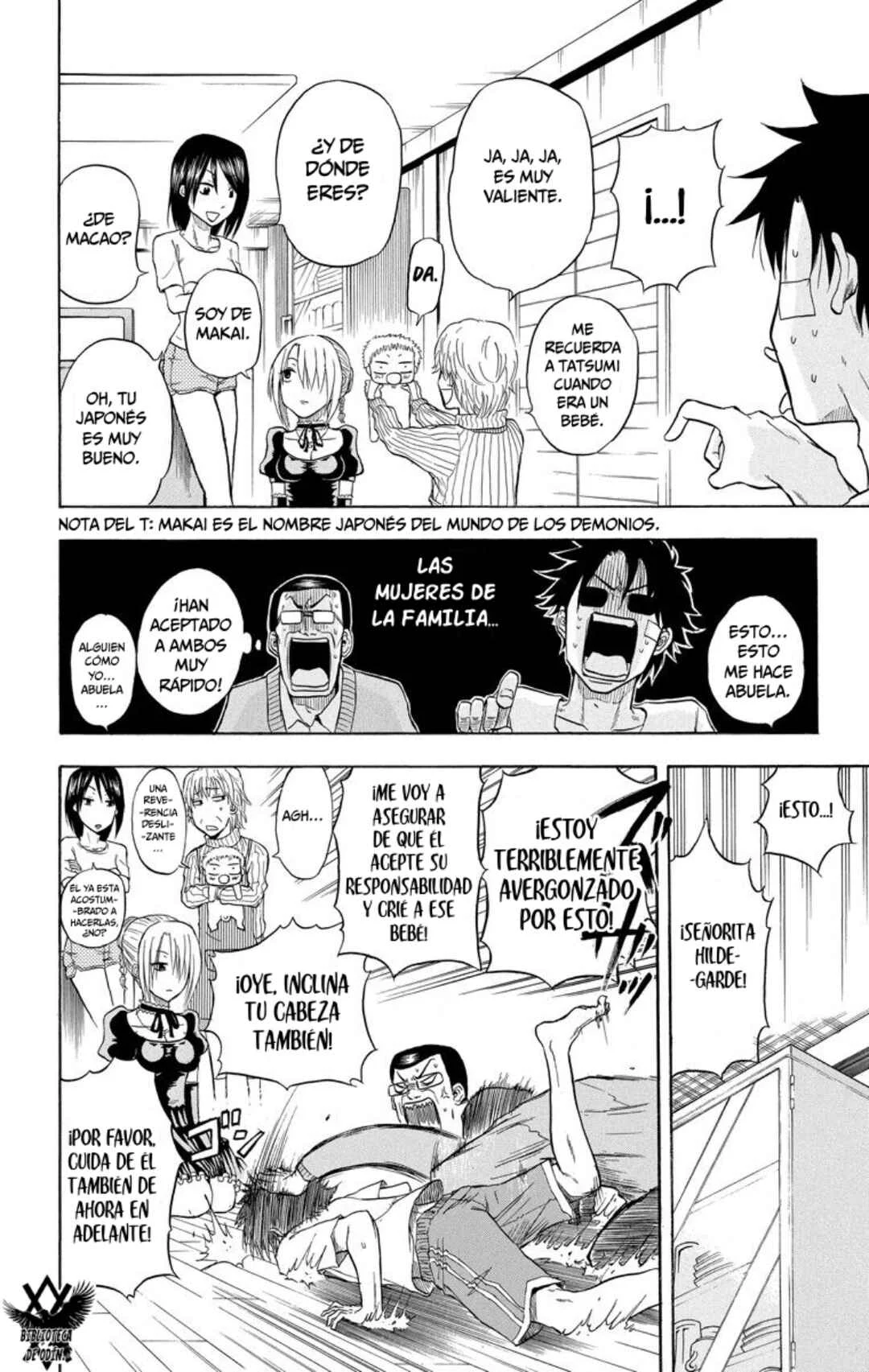 Beelzebub Capítulo 2: Babu2: Me convertí en líder de una pandilla con un bebé. - Page 14