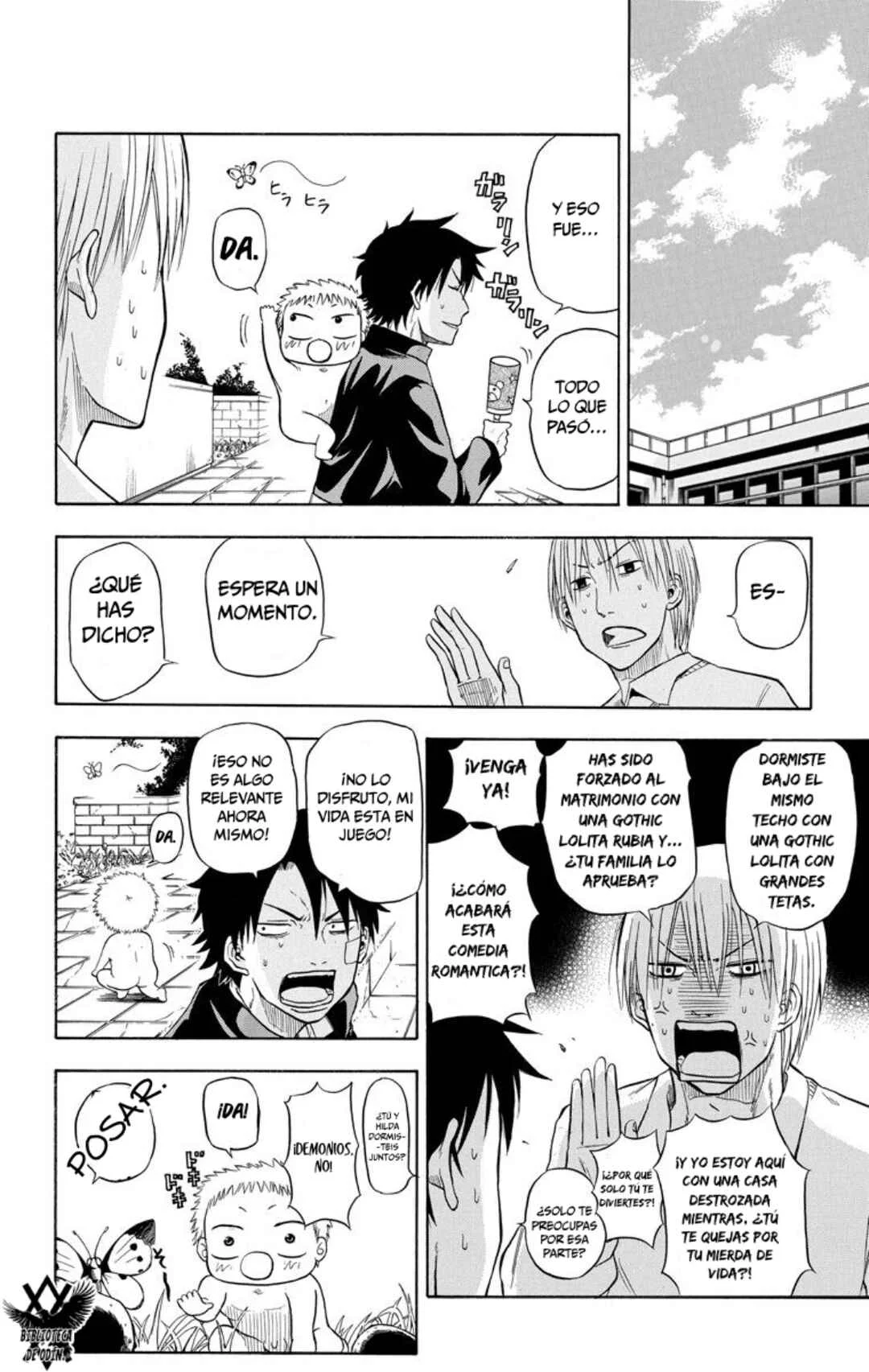 Beelzebub Capítulo 2: Babu2: Me convertí en líder de una pandilla con un bebé. - Page 18