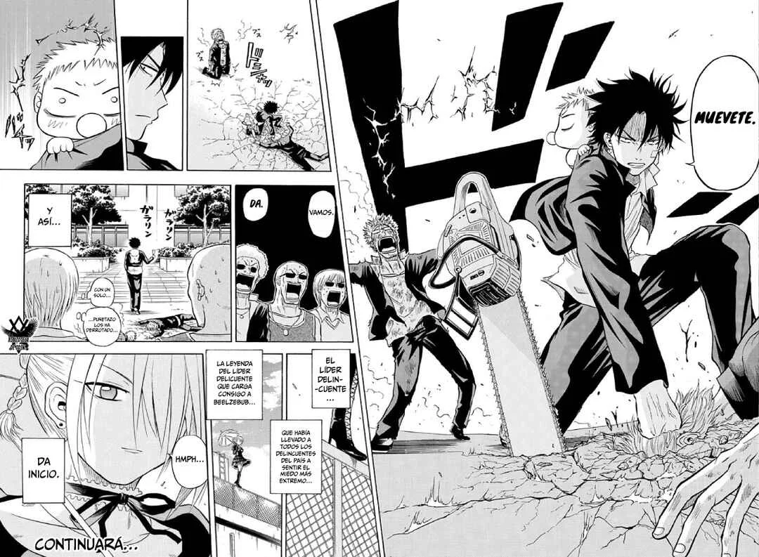 Beelzebub Capítulo 2: Babu2: Me convertí en líder de una pandilla con un bebé. - Page 28