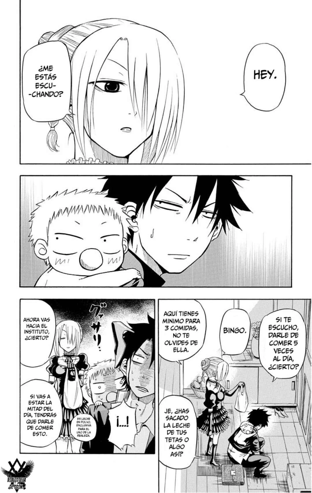 Beelzebub Capítulo 3: Babu3: Fuerte, Cruel y de Mierda. - Page 6