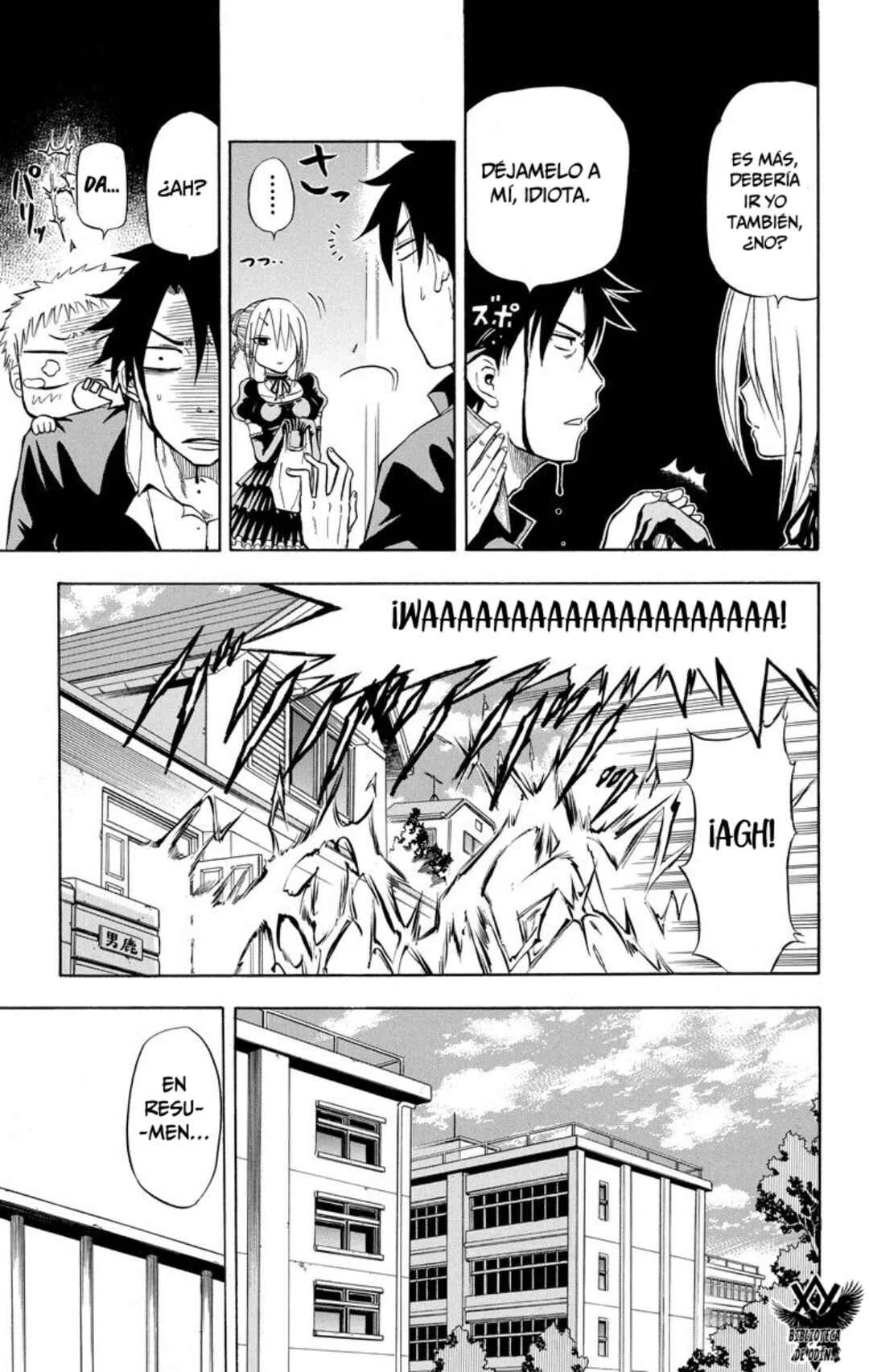 Beelzebub Capítulo 3: Babu3: Fuerte, Cruel y de Mierda. - Page 7