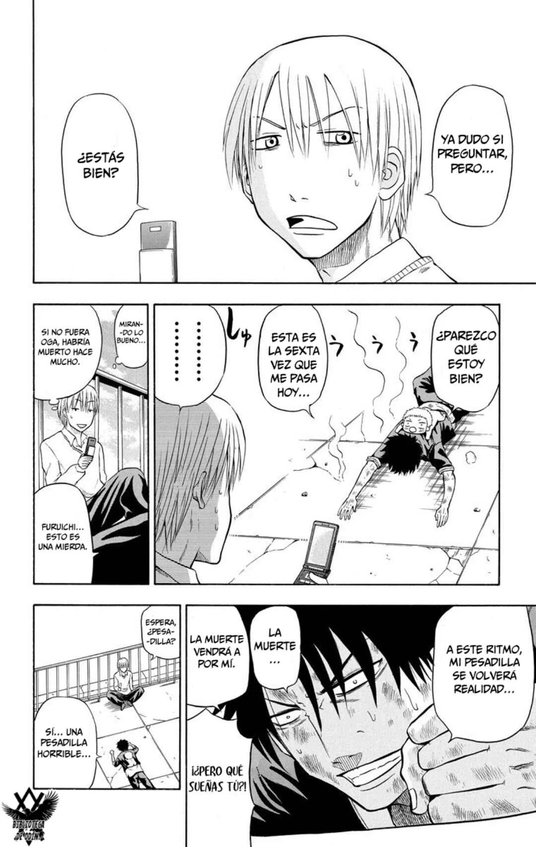 Beelzebub Capítulo 3: Babu3: Fuerte, Cruel y de Mierda. - Page 8