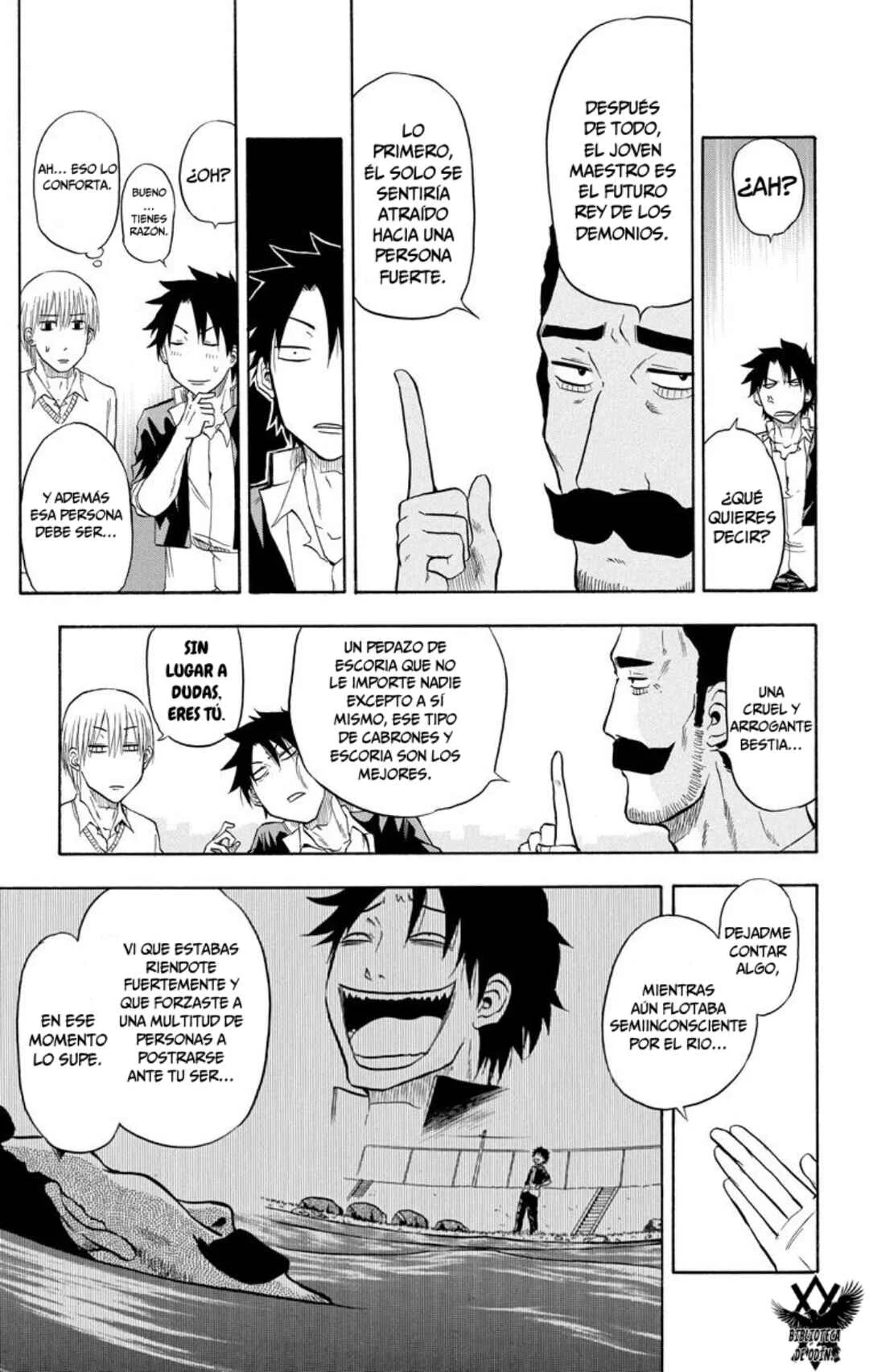 Beelzebub Capítulo 3: Babu3: Fuerte, Cruel y de Mierda. - Page 13