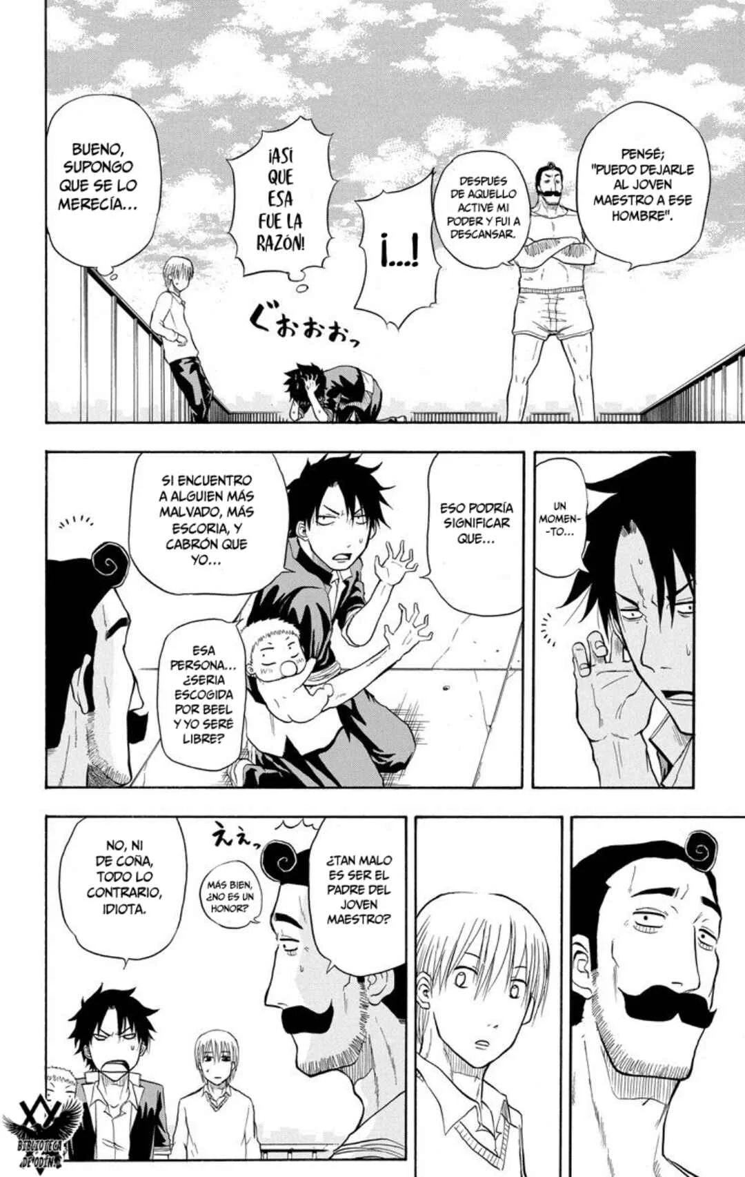 Beelzebub Capítulo 3: Babu3: Fuerte, Cruel y de Mierda. - Page 14