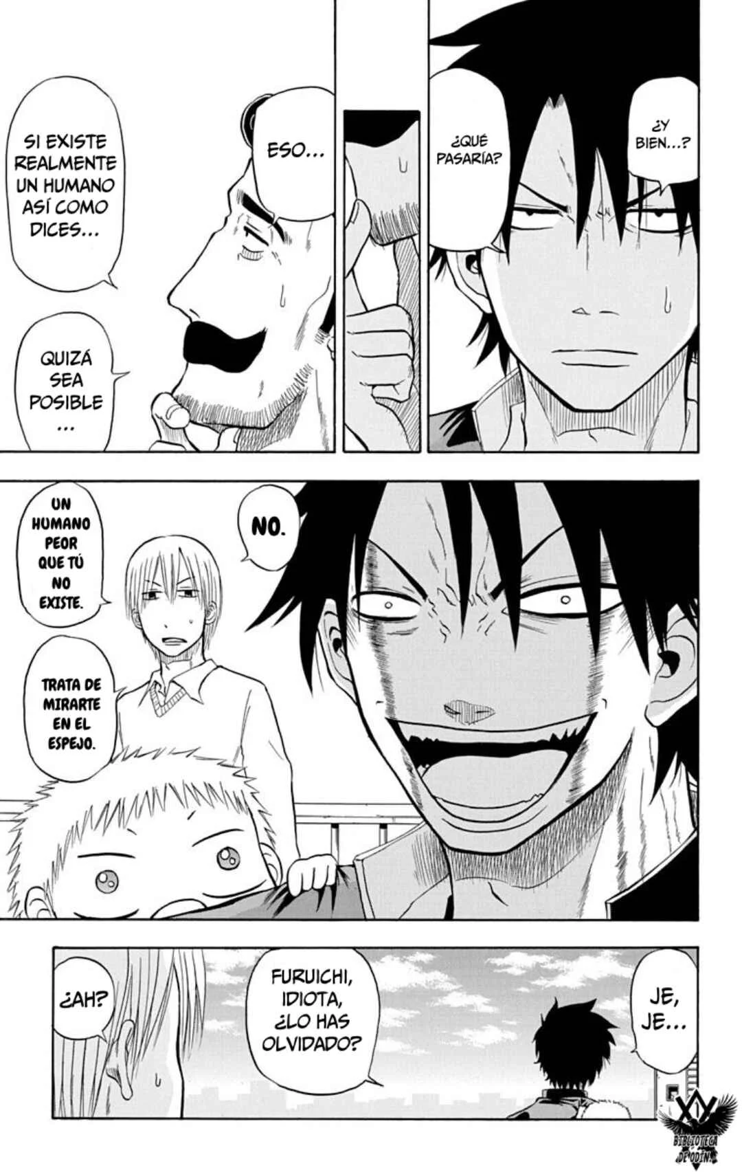 Beelzebub Capítulo 3: Babu3: Fuerte, Cruel y de Mierda. - Page 15