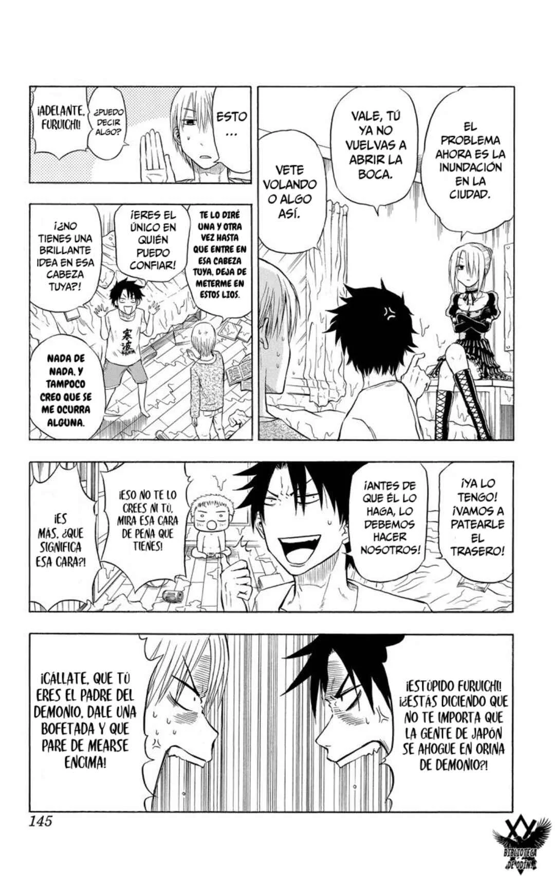 Beelzebub Capítulo 5: Babu5: Planeando ser Madre. - Page 9