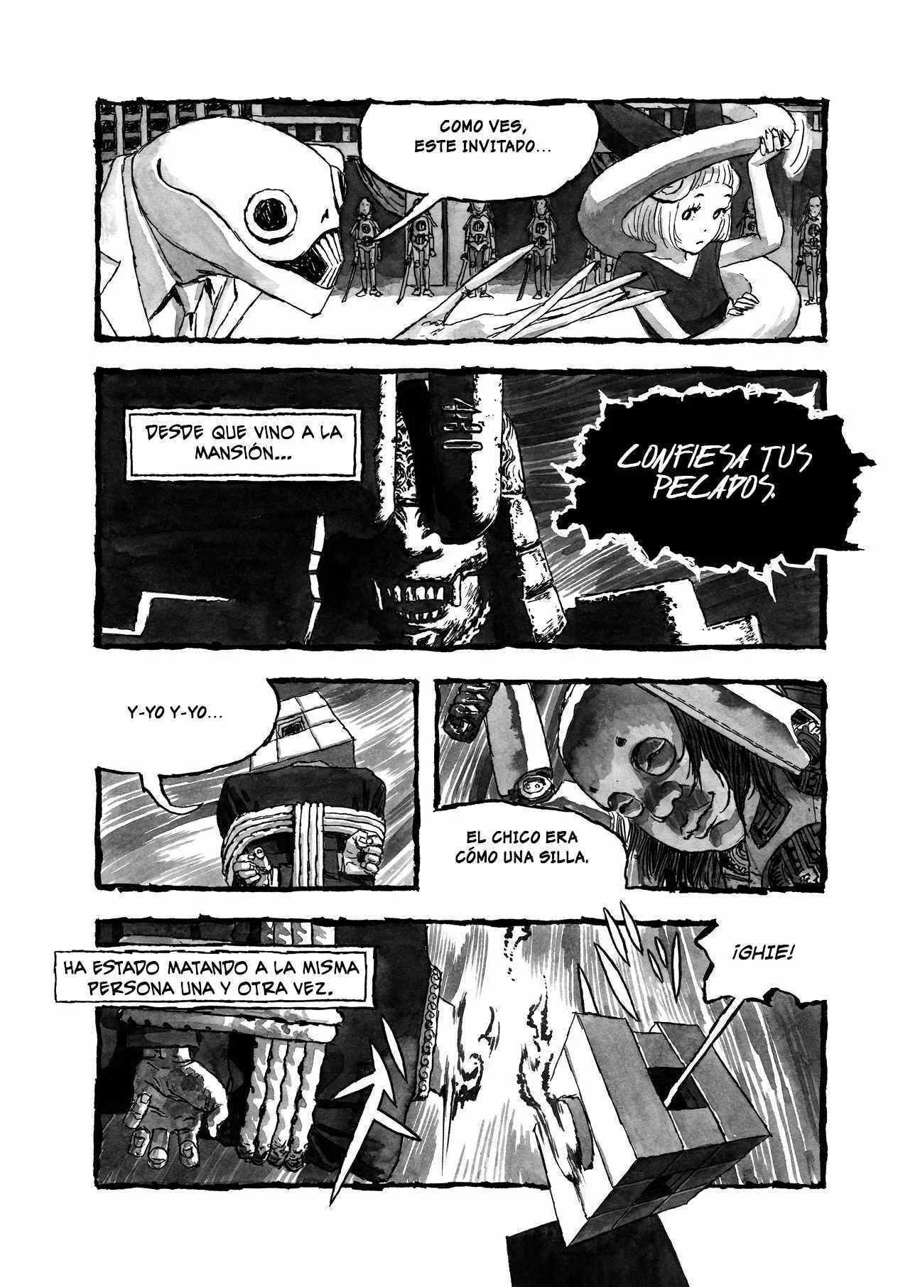 BIBLIOMANIA Capítulo 2: Los juicios de la habitación 430 - Page 13