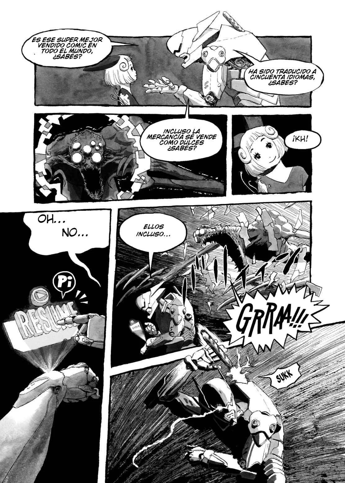 BIBLIOMANIA Capítulo 3: El ave de la habitación 413 y el héroe de la habitación 385 - Page 22